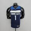 Minnesota Timberwolves Camiseta Azul Clásica