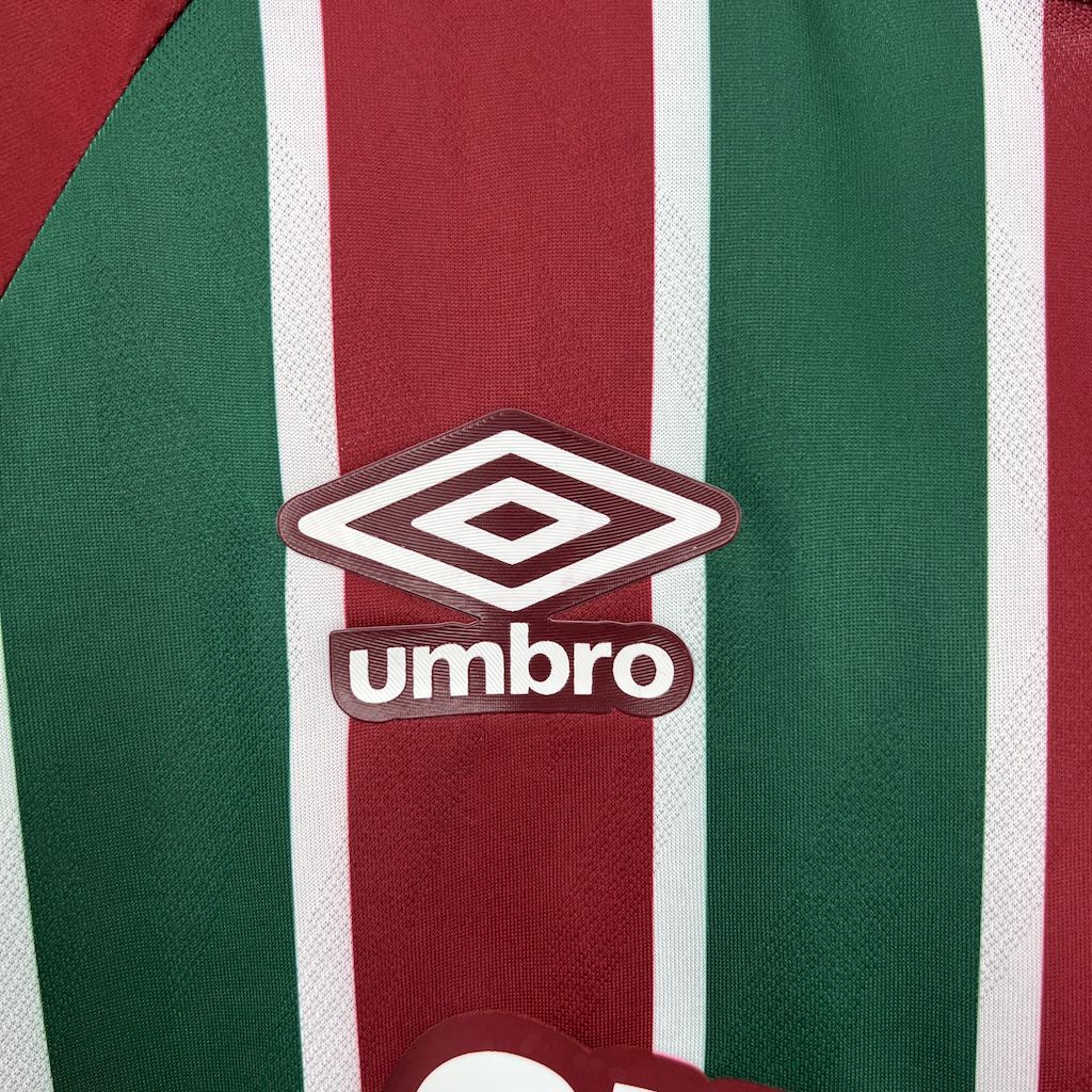 Camiseta Fluminense Local Manga Larga 2025/26 Versión Fan