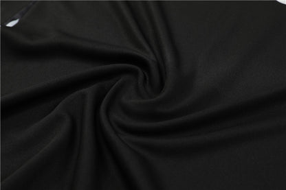 Buzo Completo Manchester United Negro Blanco