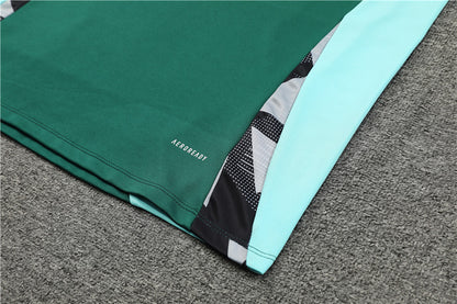 Buzo Completo Manchester United Verde Negro