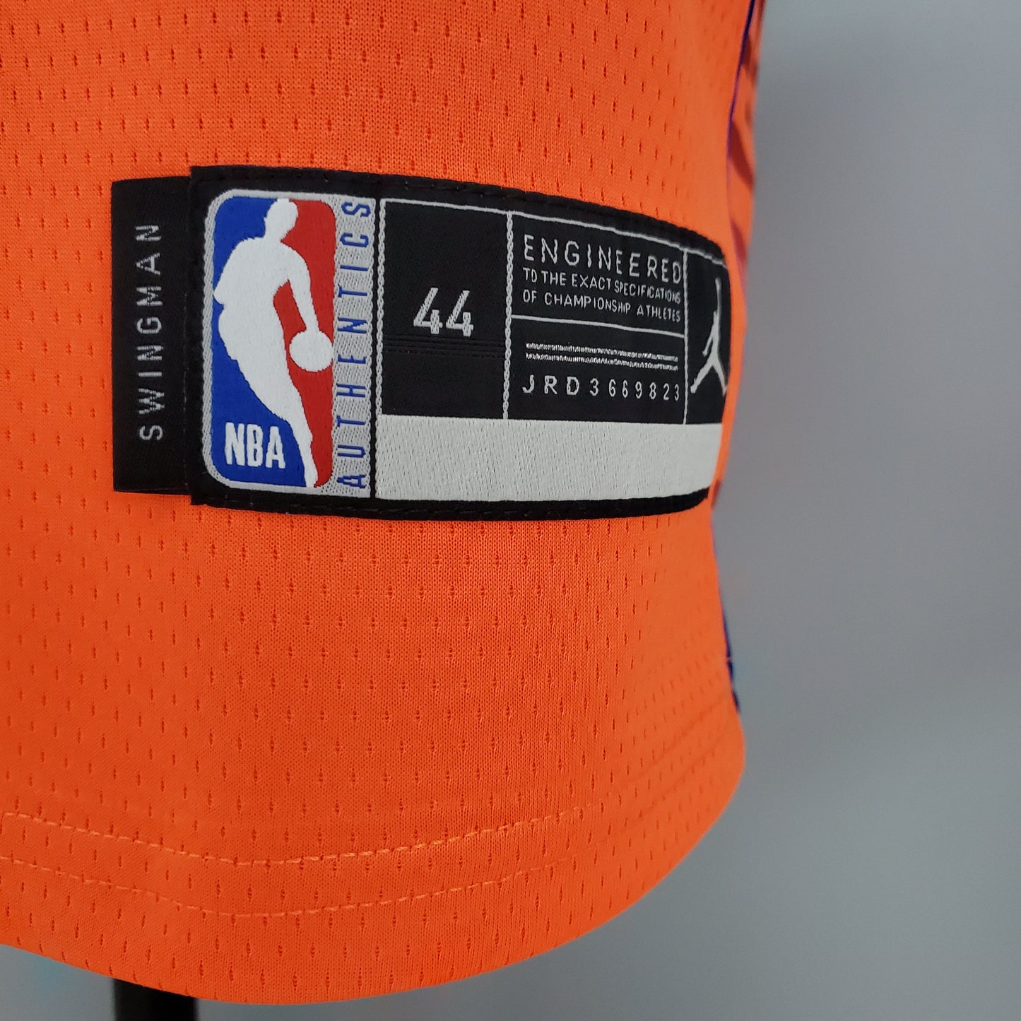 Camiseta Oklahoma City Thunder "Orange Stripes" Naranjo