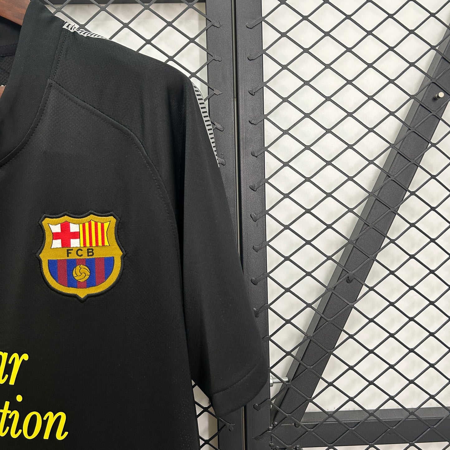 Camiseta FC Barcelona Visita Retro 2011/12 Versión Fan