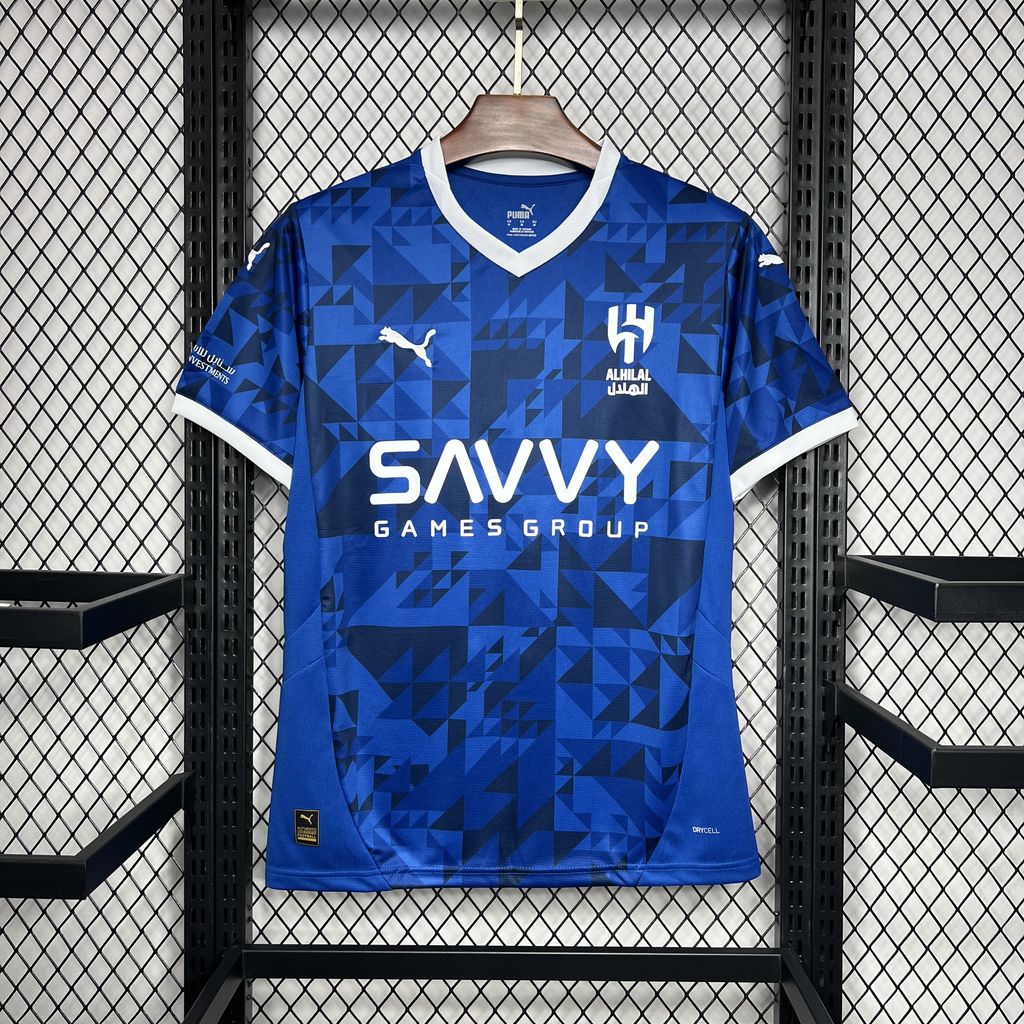 Camiseta Al Hilal SC Local 2024/25 Versión Fan