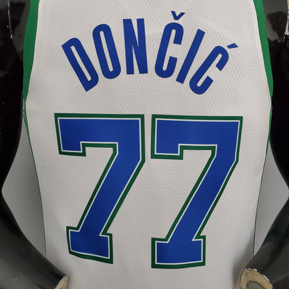 Camiseta Dallas Mavericks "City Edition" Blanco Verde