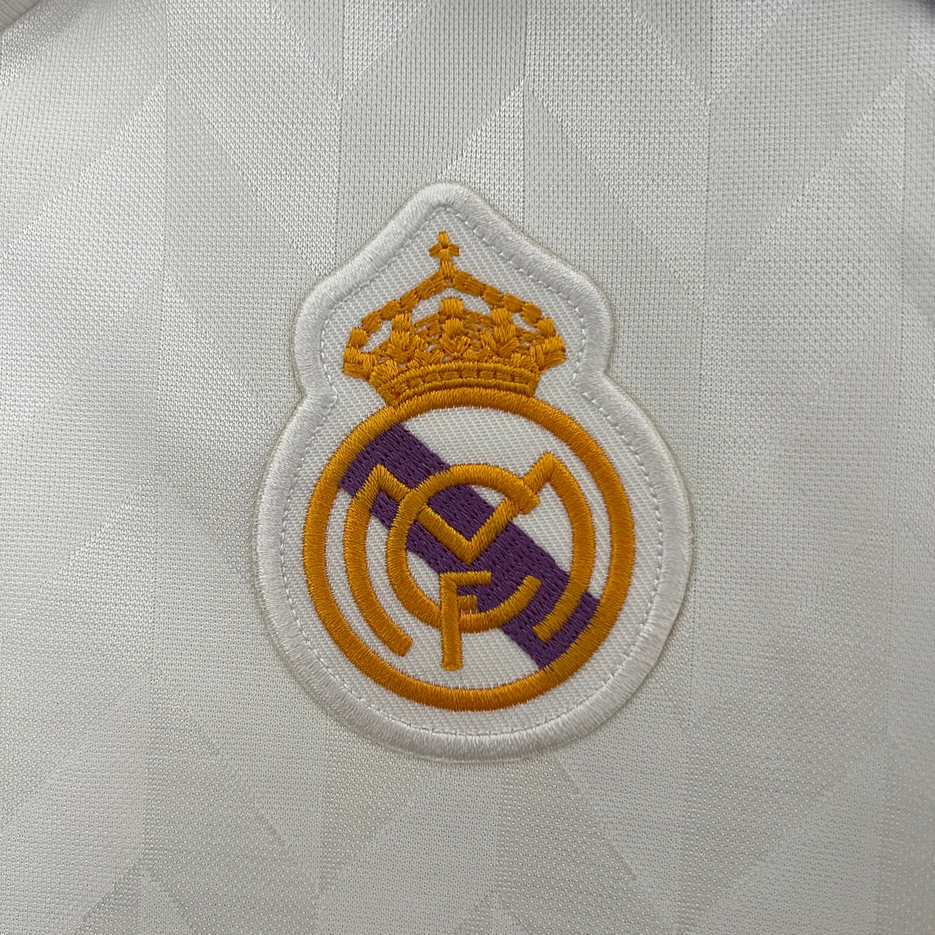 Real Madrid Local Retro 1988 Versión Fan