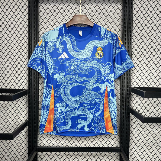 Camiseta Real Madrid Edición Especial "Dragón-Celeste" 2024/25 Versión Fan