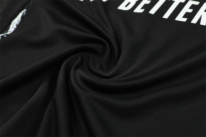 Buzo Completo con Cierre Arsenal Negro Rojo y Verde