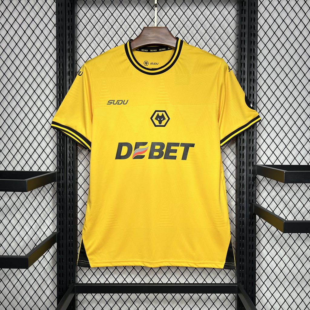 Camiseta Wolves Local 2024/25 Versión Fan