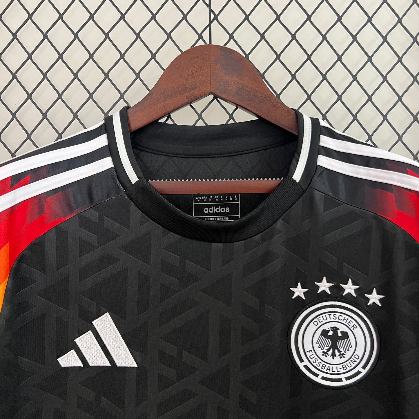 Camiseta Alemania Portero Negra 2024 Versión Fan