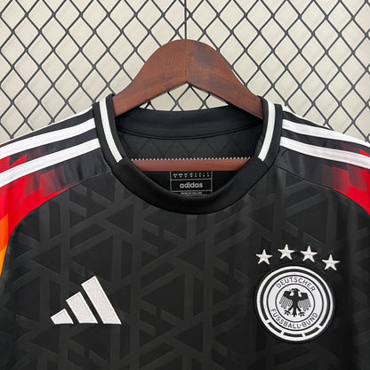 Camiseta Alemania Portero Negra 2024 Versión Fan