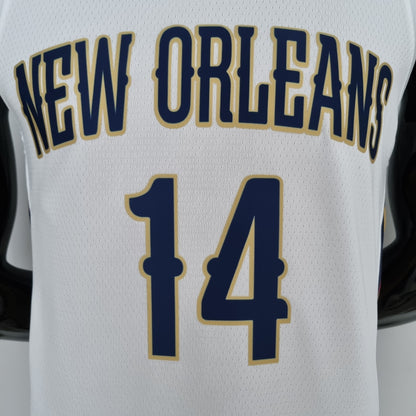 Camiseta New Orleans Pelicans Camiseta Blanca Clásica