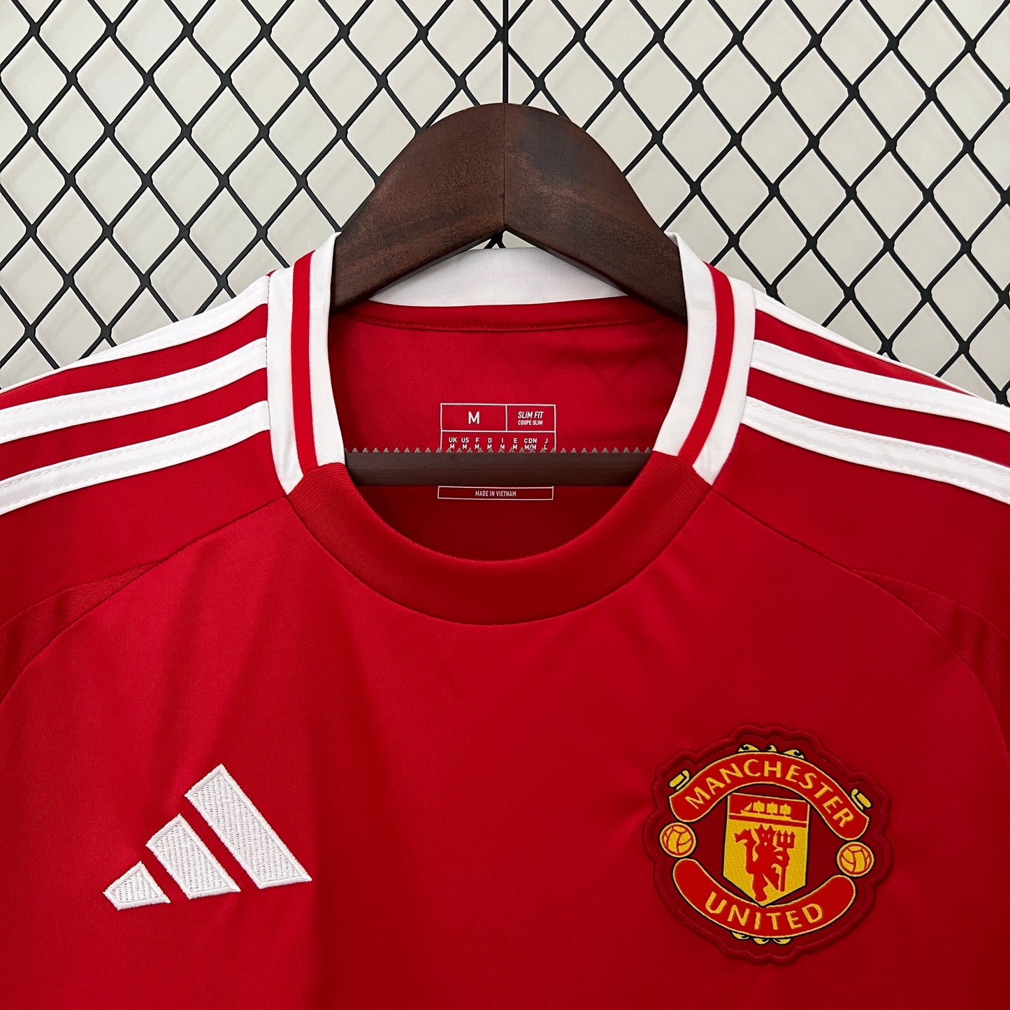 Camiseta Manchester United Local 2024/25 Versión Fan