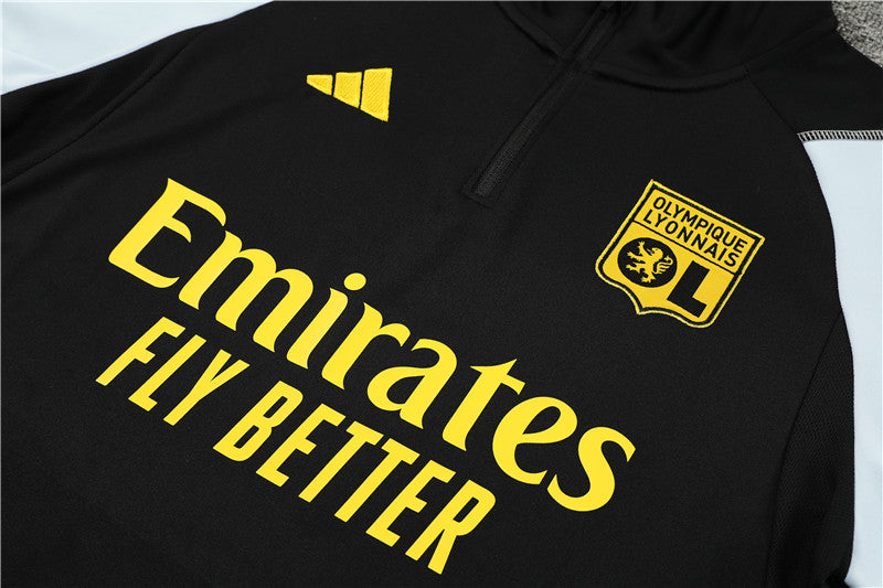 Buzo Completo Olympique De Lyon Negro 2024/25