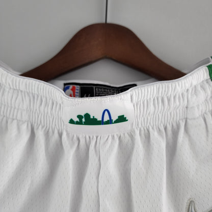 Camiseta Dallas Mavericks "City Edition" Shorts Blanco Verde