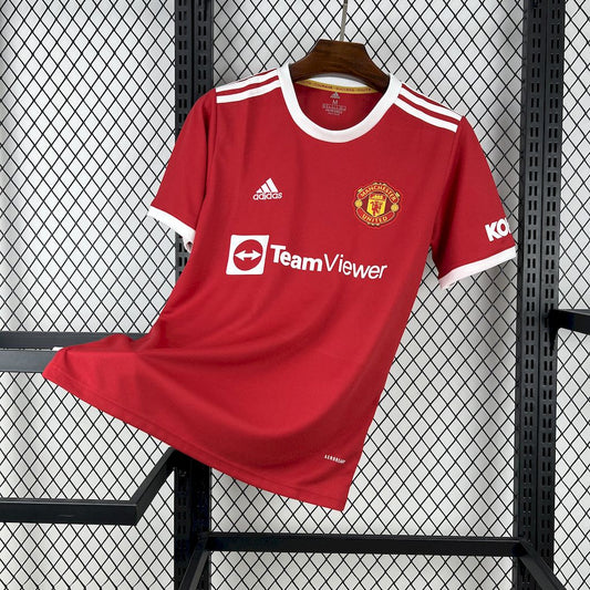 Camiseta Manchester United Local 2021/22 Versión Fan