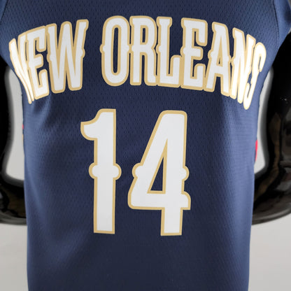 Camiseta New Orleans Pelicans Camiseta Azul Clásica