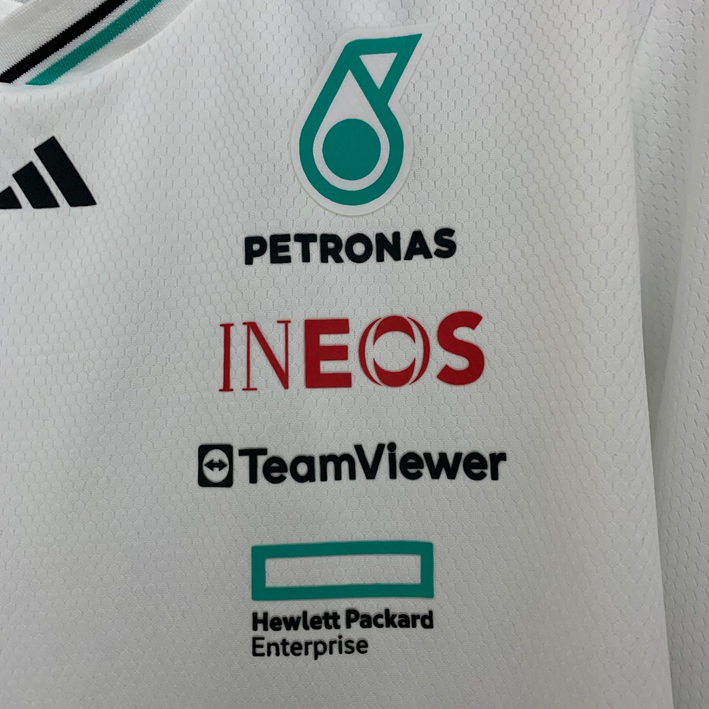 F1 Formula 1 Mercedes Blanca