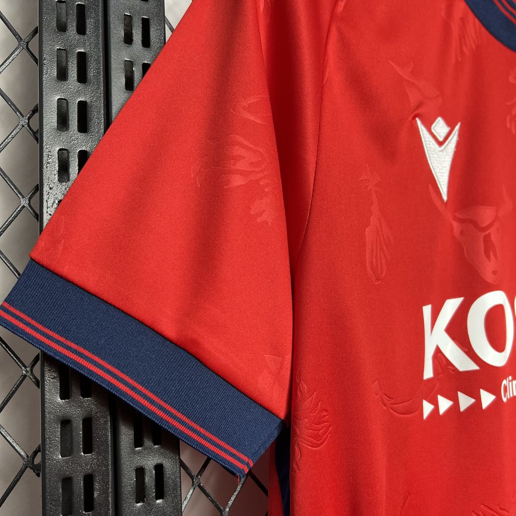 Camiseta Osasuna Local 2024/25 Versión Fan