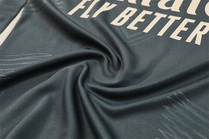 Buzo Completo Real Madrid Gris Crema