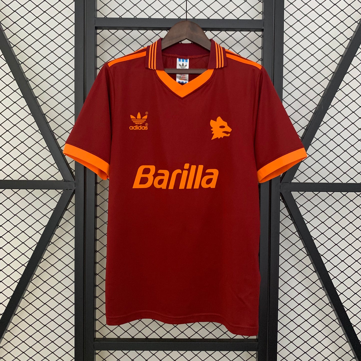 Camiseta AS Roma Local Retro 1992/94 Versión Fan