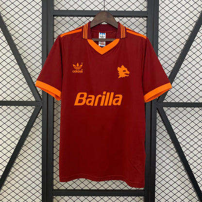 Camiseta AS Roma Local Retro 1992/94 Versión Fan