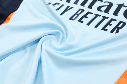 Buzo Completo Real Madrid Blanco Naranja