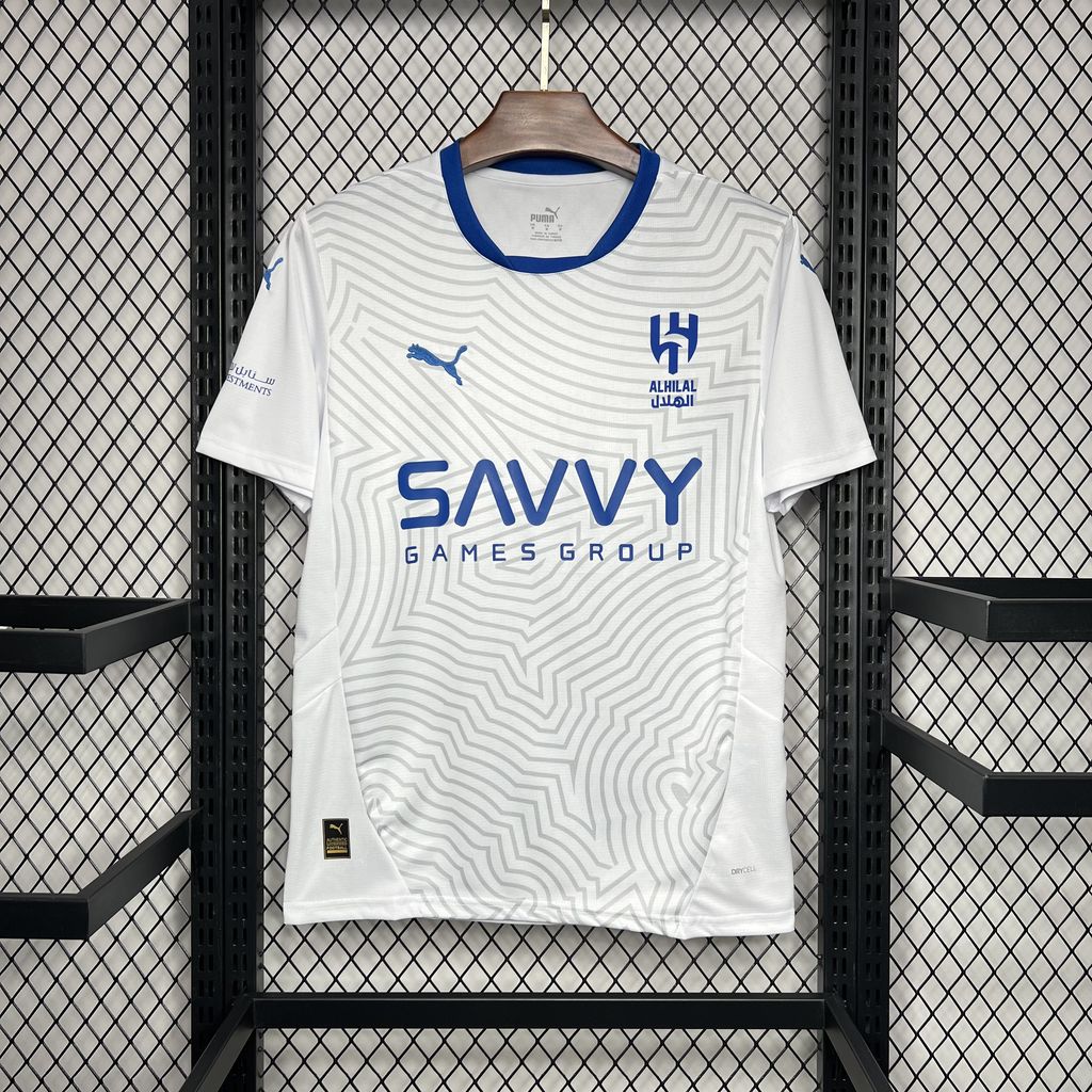 Camiseta Al Hilal SC Visita 2024/25 Versión Fan