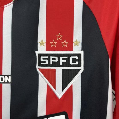 Camiseta Sao Paulo Visita 2025/26 Versión Fan
