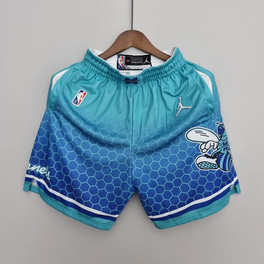 Camiseta Charlotte Hornets "Urban Edition" Shorts Azules