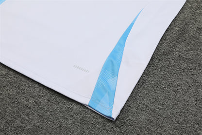 Buzo Completo Argentina Blanco Negro