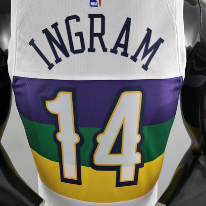 Camiseta New Orleans Pelicans "Urban Edition 2018" Blanca Verde