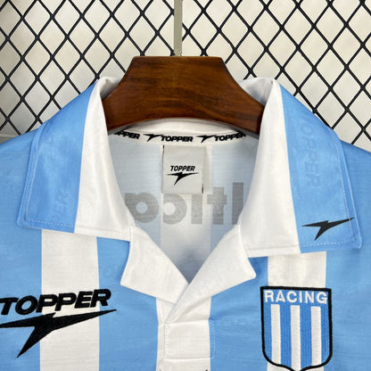 Camiseta Racing Club Avellaneda Local Retro 1997/98 Versión Fan