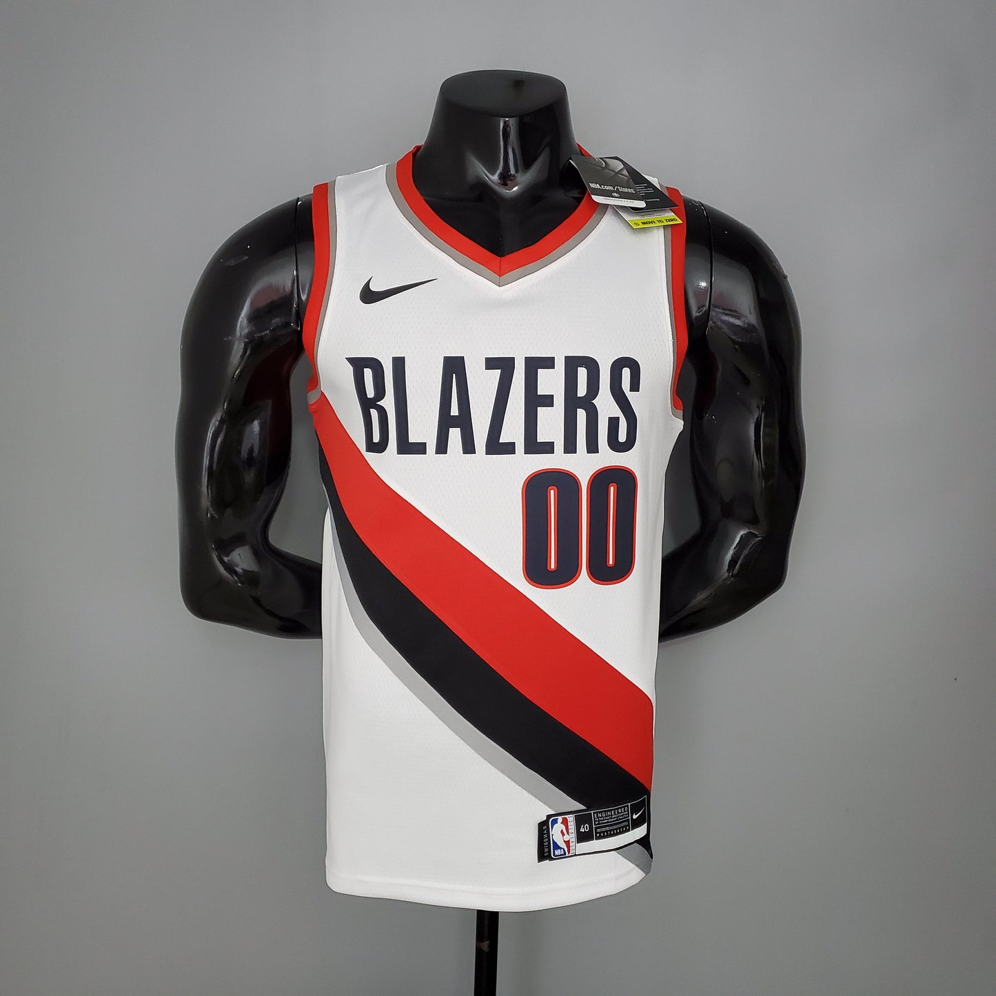 Camiseta Portland Trail Blazers Camiseta Blanca Clásica