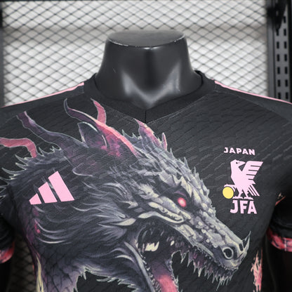 Camiseta Japón "Edición Especial Negra y Rosada" 2024 Versión Jugador