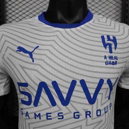 Camiseta Al Hilal SC Visita 2024/25 Versión Jugador