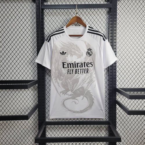 Camiseta Real Madrid "Especial Dragon Blanco" 2024/25 Versión Fan