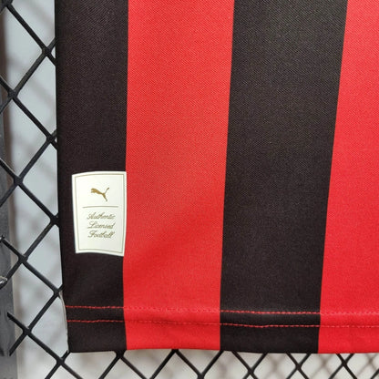 Camiseta AC Milán Edición Aniversario Roja 2024/25 Versión Fan