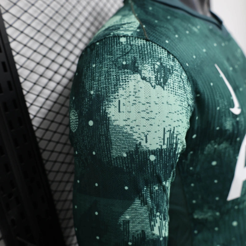 Camiseta Tottenham Tercera 2024/25 Versión Jugador Manga Larga