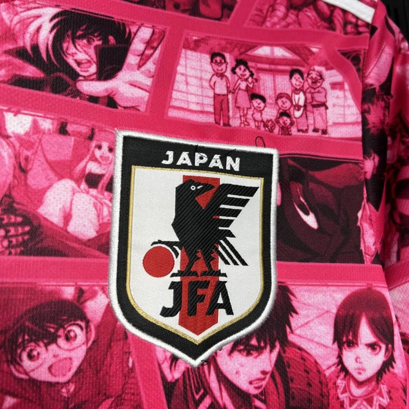 Camiseta Japón Edición Especial Pink 2024/25 Versión Fan