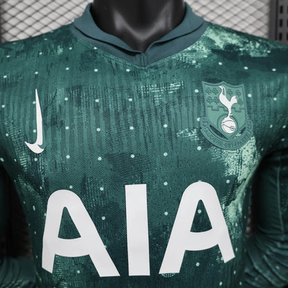 Camiseta Tottenham Tercera 2024/25 Versión Jugador Manga Larga