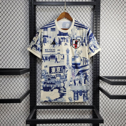 Camiseta Japón Edición Especial "Tokio Crema" 2024 Versión Fan