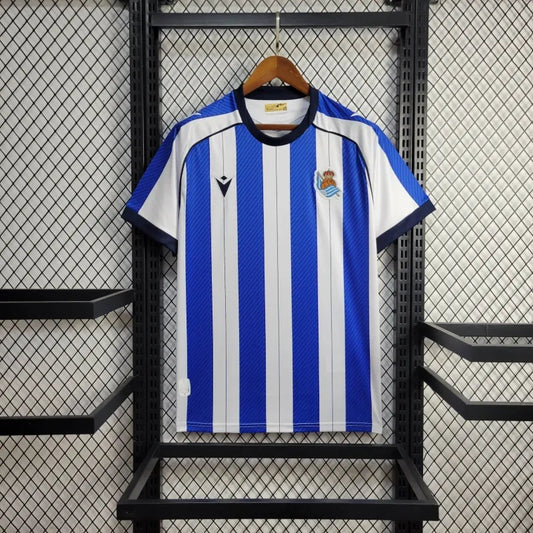 Camiseta Real Sociedad Local 2025/26 Versión Fan
