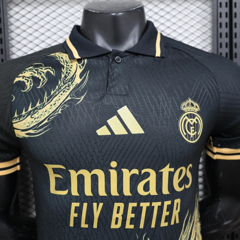 Camiseta Real Madrid "Dragon Dorado Polo" 2024/25 Versión Jugador