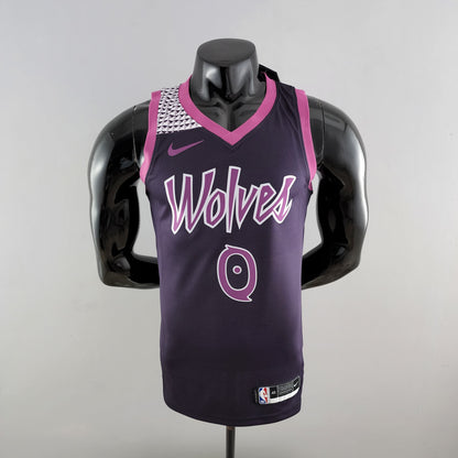 Camiseta Minnesota Timberwolves Camiseta Morada