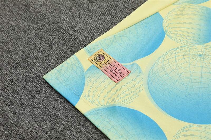 Buzo Completo Manchester City Diseño Amarillo