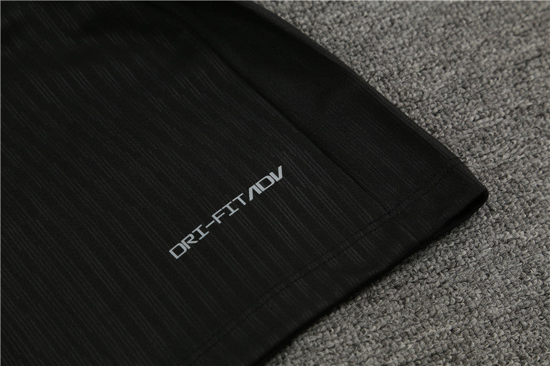 Buzo Completo PSG Negro Burdeo