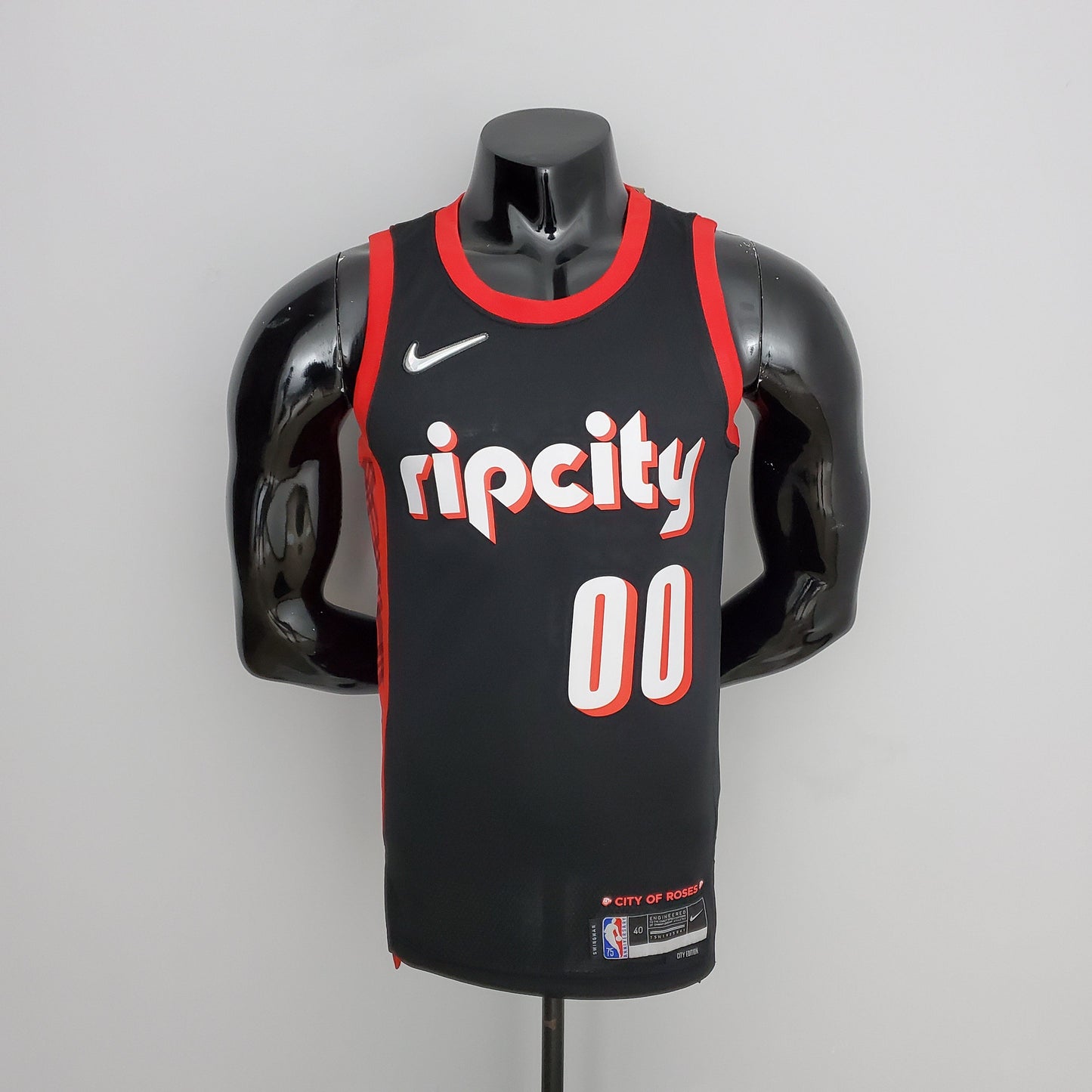 Camiseta Portland Trail Blazers "Urban Edition" Negra