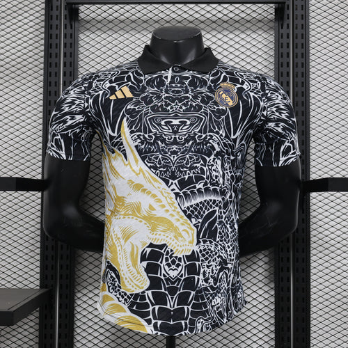 Camiseta Real Madrid "Yellow Black Dragon" 2024/25 Versión Jugador