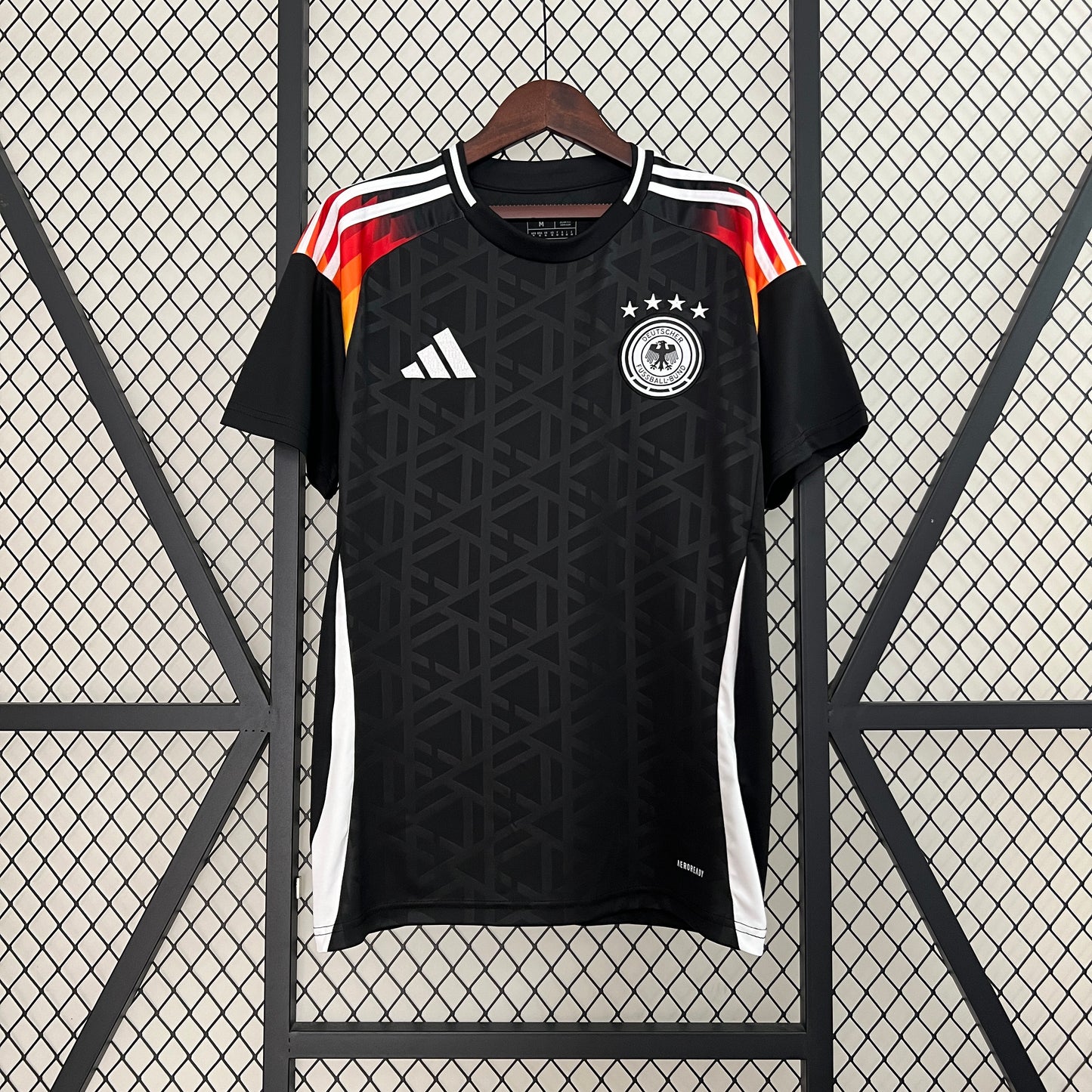 Camiseta Alemania Portero Negra 2024 Versión Fan