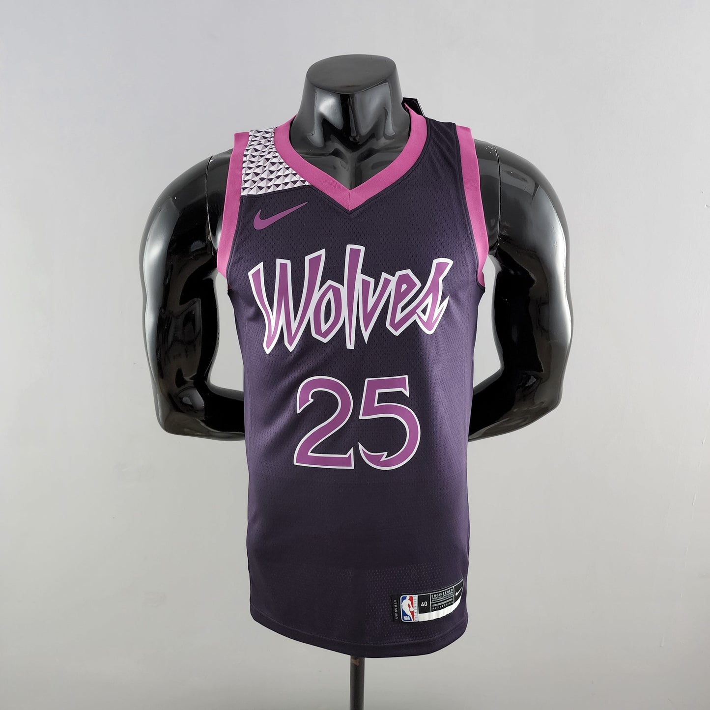 Camiseta Minnesota Timberwolves Camiseta Morada